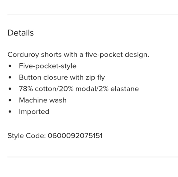 New BDG Urban Outfitters Corduroy Shorts Hot Pink Shorts Size 32 Bubblegum Pink - Picture 10 of 10